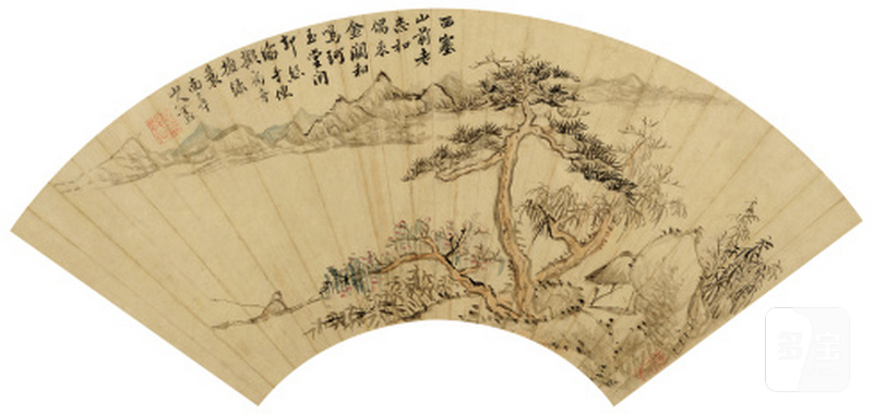 张鹏翀（1688-1745） 松湖泛舟